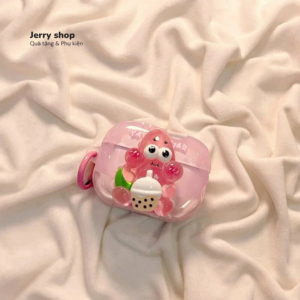 Case AirPods Bọt Hồng