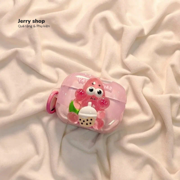 Case AirPods Bọt Hồng
