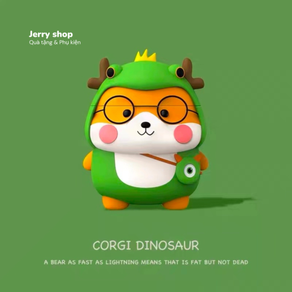 Case Airpods corgi KL