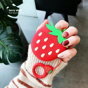 case airpods dâu đỏ