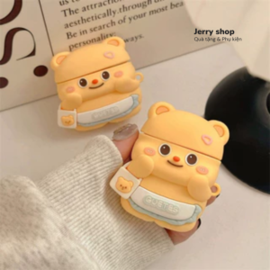 Case Airpods gấu vàng guetes