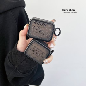 Case Airpods Hình họa đen