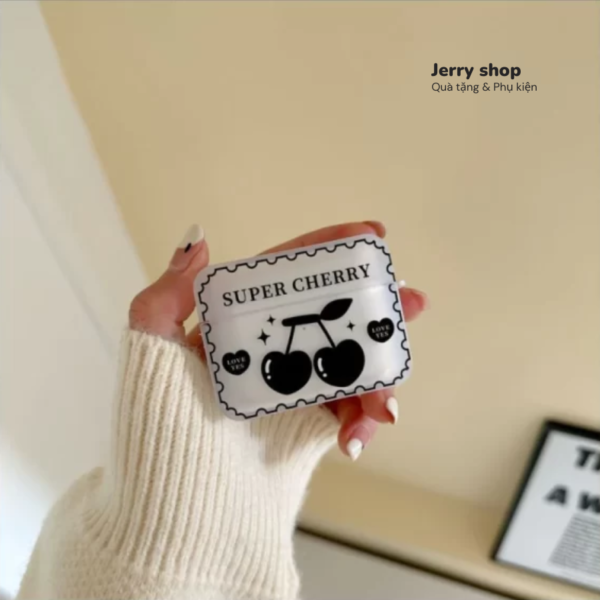 Case Airpods Super cherry