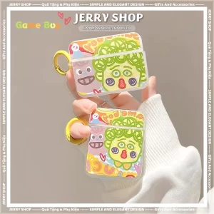 Case Airpods bé tóc xoăn