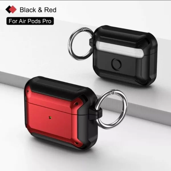 Case Airpods BO - đỏ đen