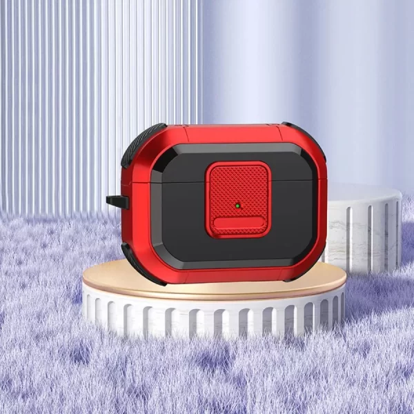 Case Airpods Đỏ khóa
