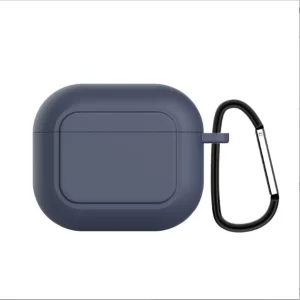 Case Airpods Nút lưng xanh dương