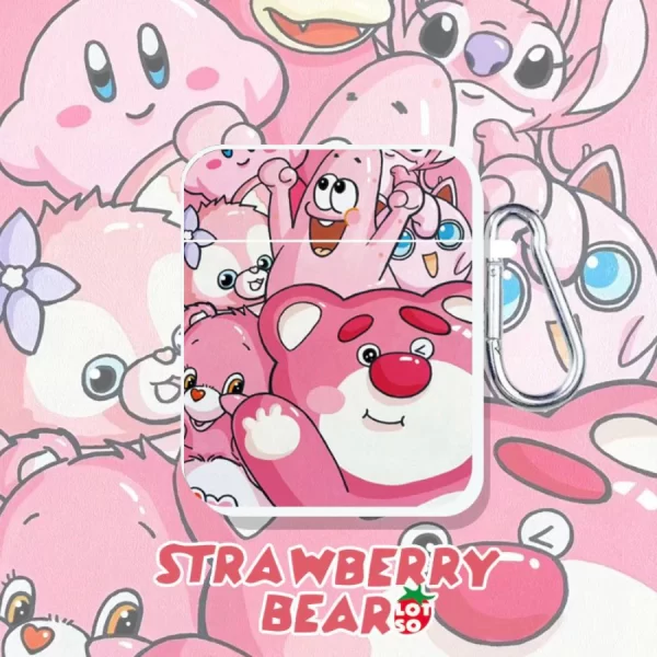 Case Airpods Strawberry Bea