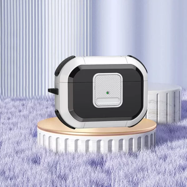 Case Airpods Trắng khóa