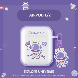 Case Airpods space boy