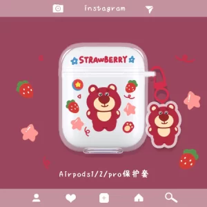 Case AirPods Strawberry