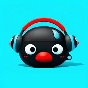 Case airpods cánh cụt tai nghe