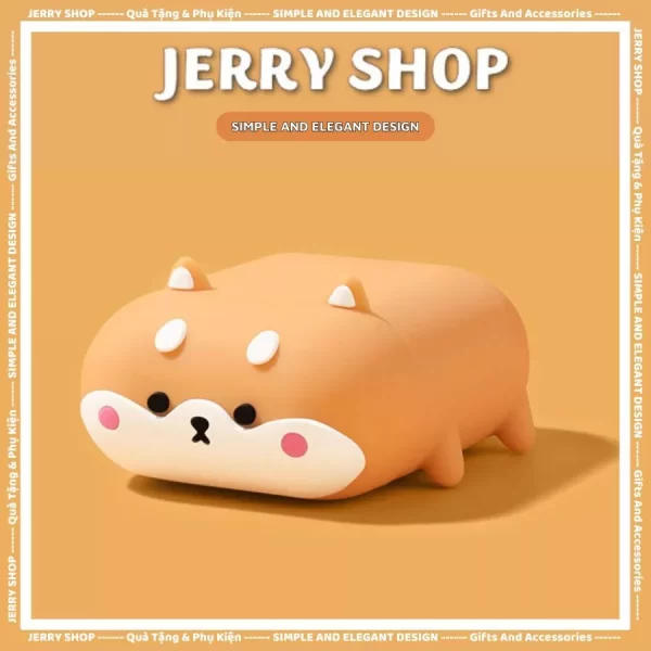 Case Airpods Corgi không đuôi