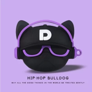 Case AirPods Hiphop Tím