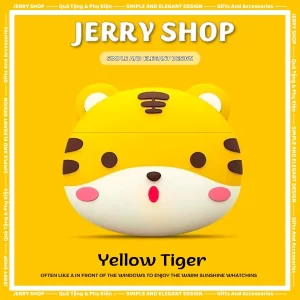 Case Airpods hổ yellow
