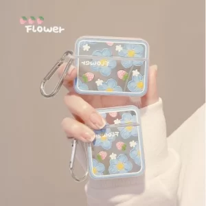 Case Airpods hoa xanh