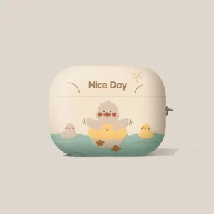 Case Airpods Vịt mẹ và con