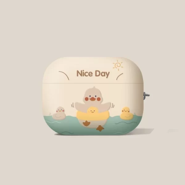 Case Airpods Vịt mẹ và con