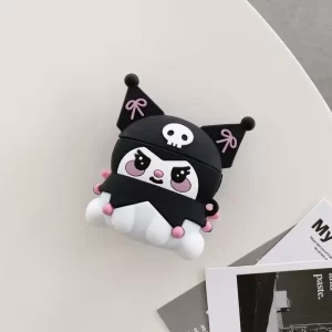 Case Airpods wing kulomi đen
