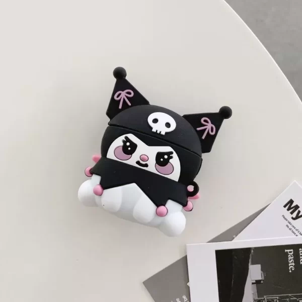 Case Airpods wing kulomi đen