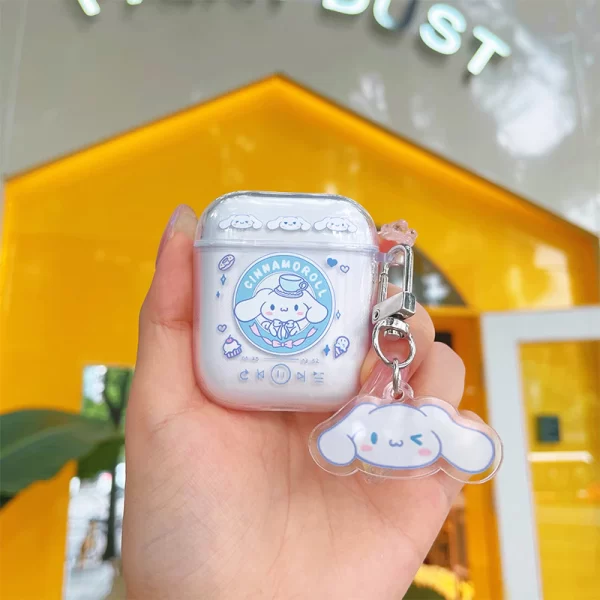 Case Airpods cún tai trắng