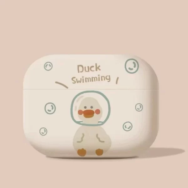 Case Airpods vịt duck swimming