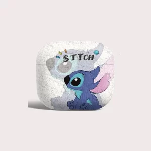 Case Airpods stich xanh nhìn