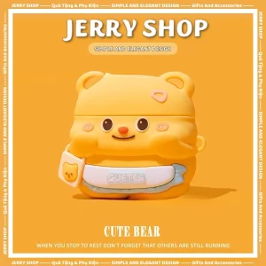 Case Airpods gấu vàng guetes