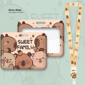 Dây đeo thẻ mẫu TNcapysweetfamily
