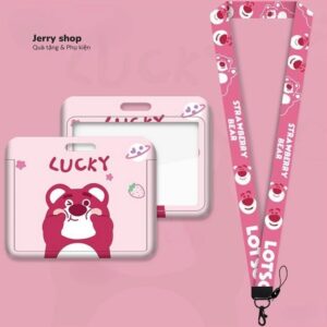 Dây đeo thẻ mẫu TN lucky GD ngang