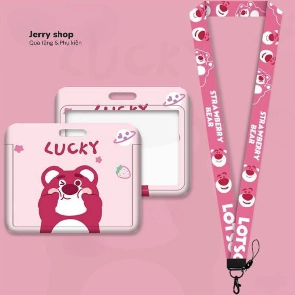 Dây đeo thẻ mẫu TN lucky GD ngang