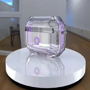 Case Airpods TPU - Tím