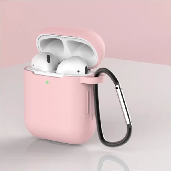 Case Airpods Vỏ hồng nhạt