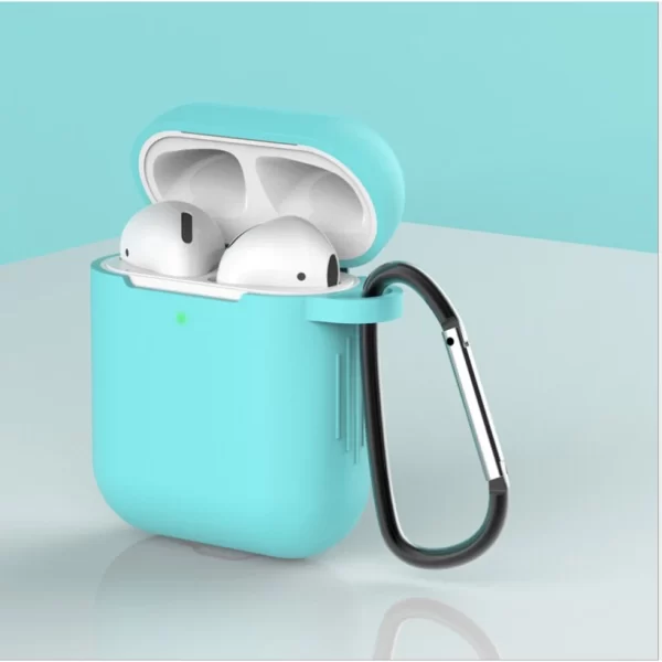Case Airpods Vỏ xanh ngọc