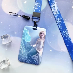 Dây đeo thẻ mẫu Elsa ngựa và nước