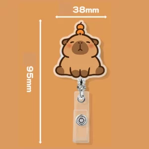 Dây đeo thẻ mẫu MR - Capy đội cam