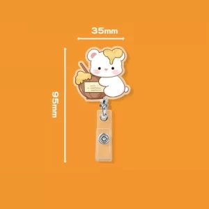 Dây đeo thẻ mẫu MR - Gấu mật ong