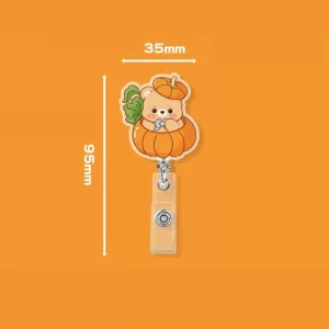 Dây đeo thẻ mẫu MR - Gấu nơ bí
