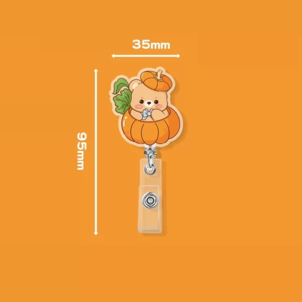 Dây đeo thẻ mẫu MR - Gấu nơ bí