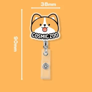 Dây đeo thẻ mẫu MR - Shiba cosmic