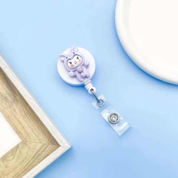 Dây đeo thẻ mẫu MR - Tím
