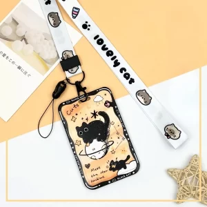 Dây đeo thẻ mẫu TMD - Mèo cưỡi TĐ