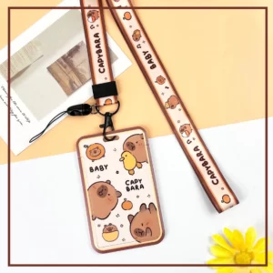 Dây đeo thẻ mẫu Thẻ - Capy baby vịt