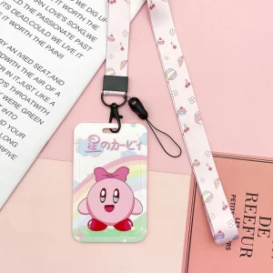 Dây đeo thẻ mẫu thẻ Kirby - cầu vồng
