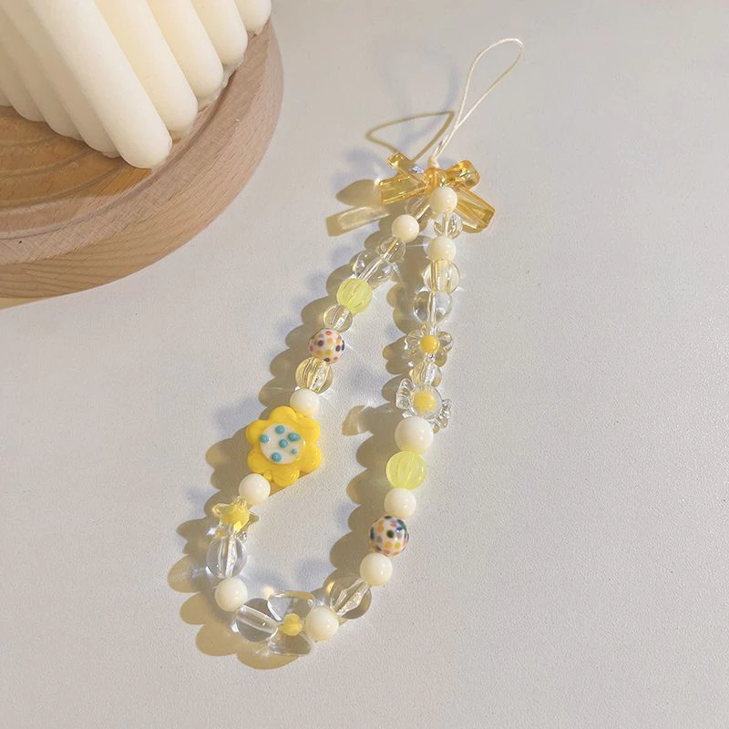 Dây Đeo Phụ Kiện - Hoa Vàng Kẹo Dây đeo phụ kiện điện thoại