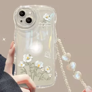 Ốp Lưng “Hoa Bướm Trắng Trong”