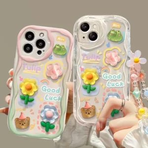 Ốp Lưng Kem Tulip Good Luck