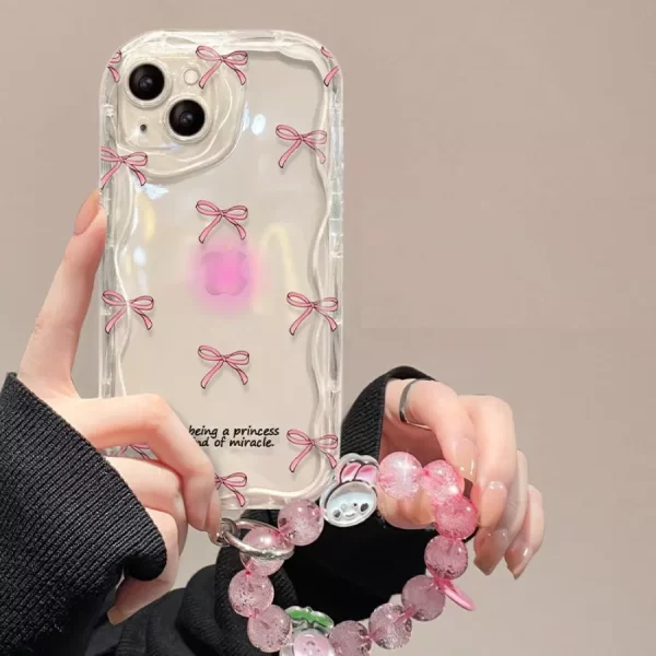 Ốp Lưng Nơ Hồng Princess