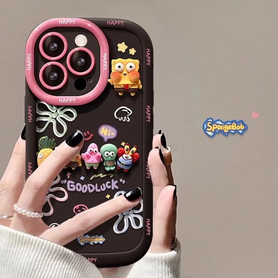 Ốp Lưng SpongeBob Đen Ốp Lưng