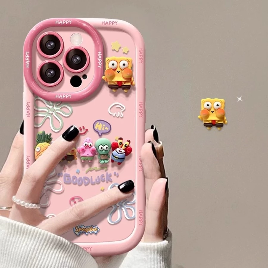 Ốp Lưng SpongeBob Hồng Ốp Lưng